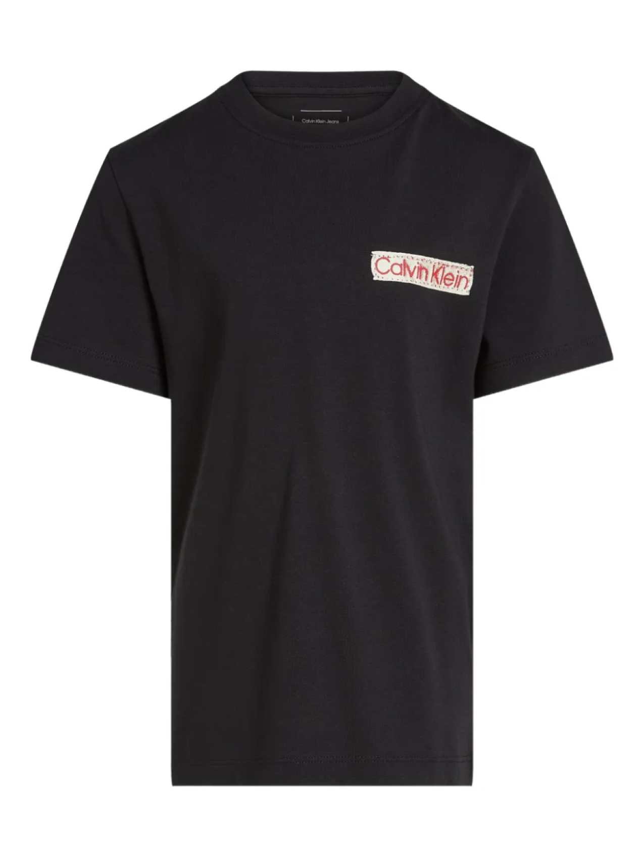 

Calvin Klein Kids футболка с логотипом, черный