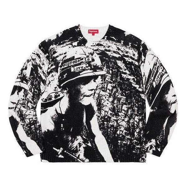 

Свитер is love sweater 'white' Supreme, белый