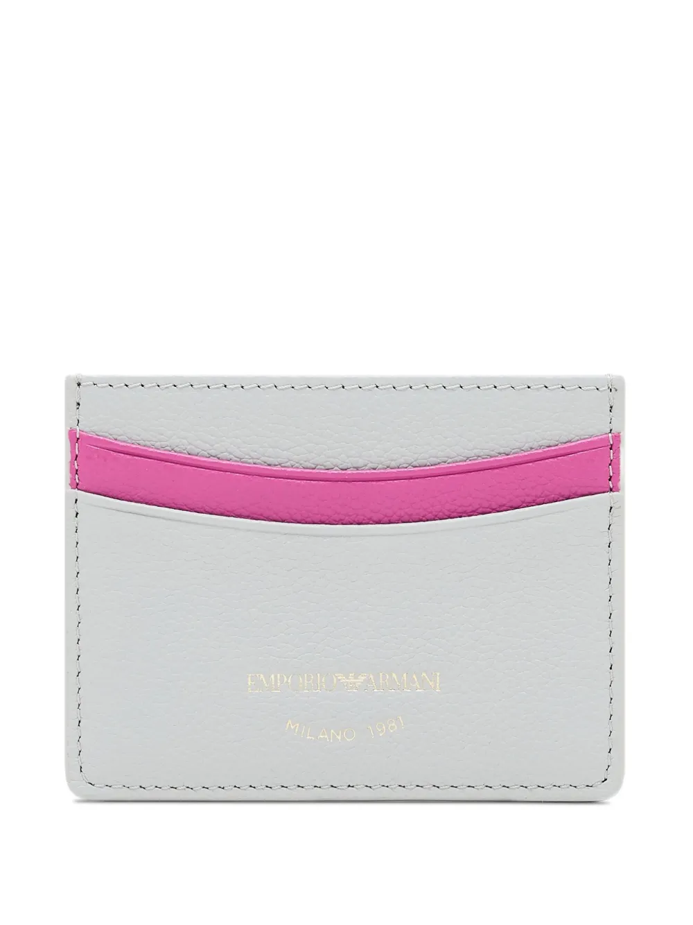 

Картхолдер с логотипом Emporio Armani, серый