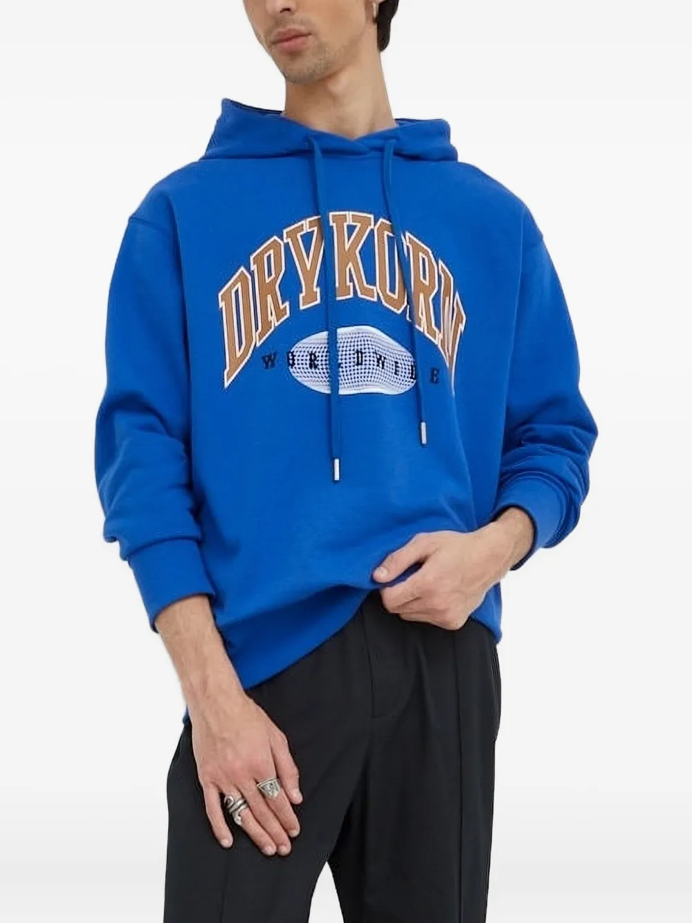 

Толстовка с логотипом Drykorn, синий