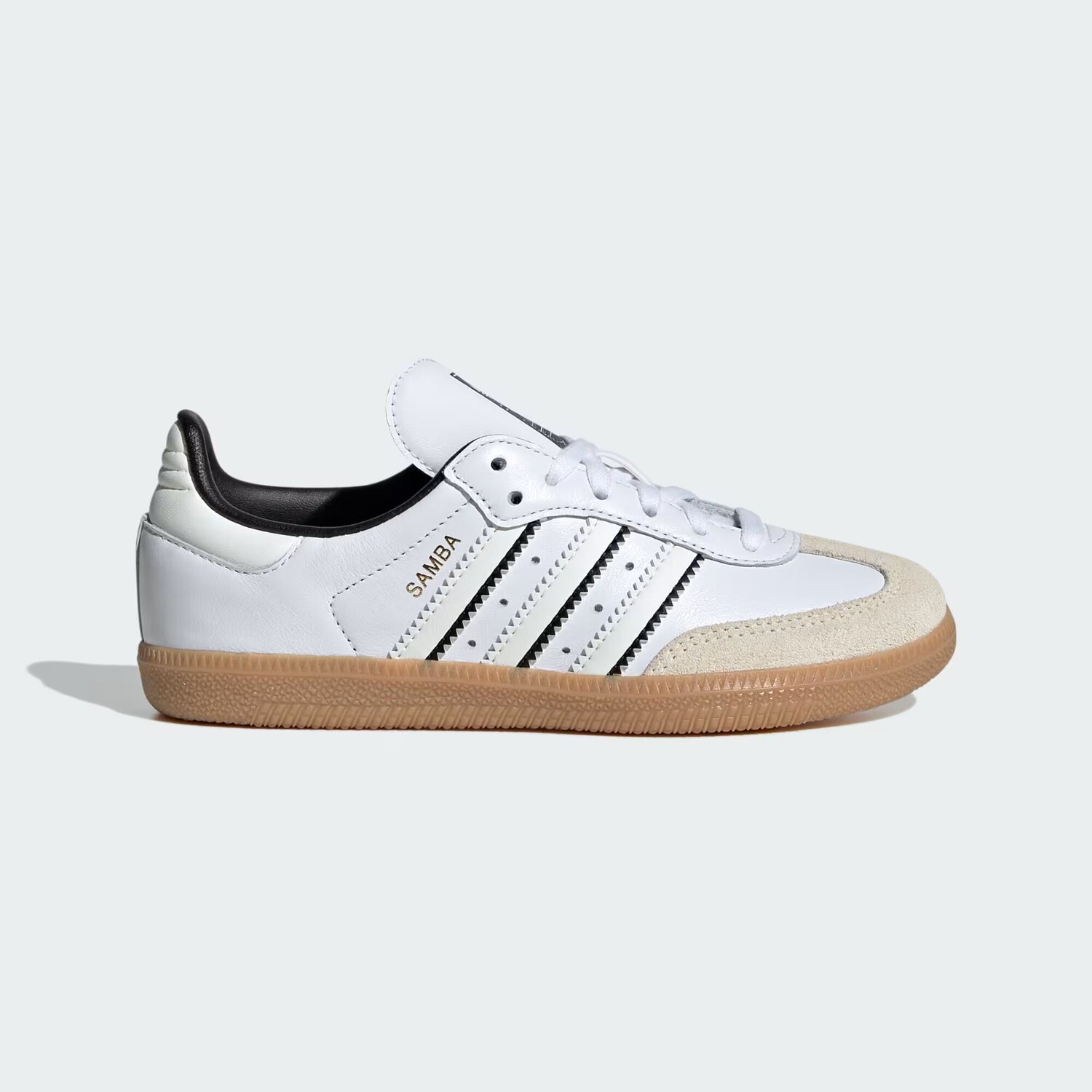 

Кроссовки Samba OG для детей Adidas, цвет Cloud White/Off White/Core Black