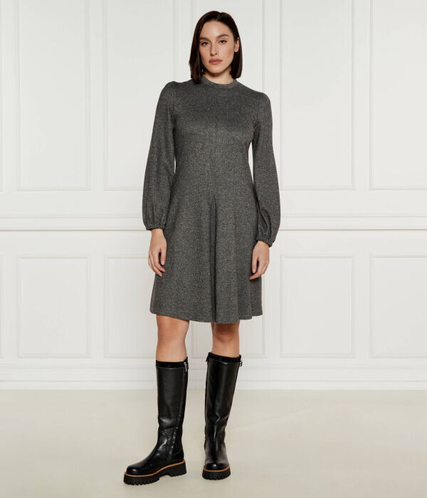 

Платье Weekend Maxmara с объемными рукавами, серый