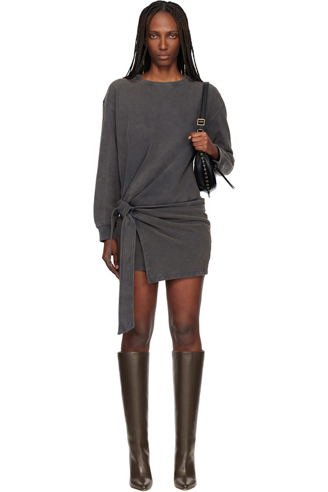 

Мини-Платье Gray zae Isabel Marant Etoile, Faded Black