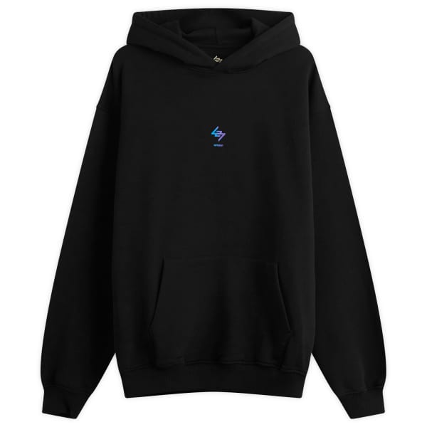 

Оверсайз худи Represent, черно-фиолетовый градиент