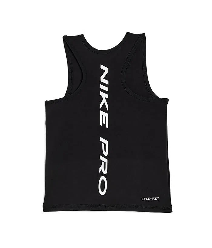 Топ Nike Kids Pro Tank, черный — фото 2