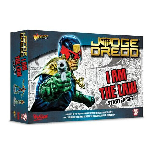 

Фигурки Judge Dredd Starter Game I Am The Law! Warlord Games