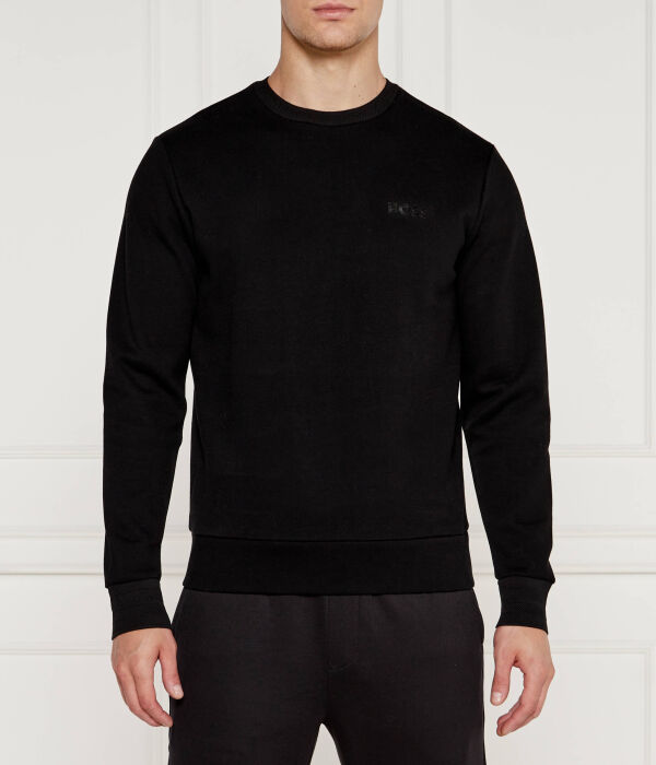 

Свитер сальбо зеркало Regular fit Boss Green, черный