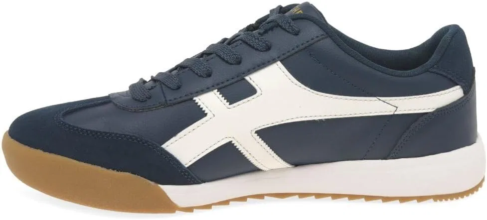 Кроссовки Skechers Herren Zinger 2.0 Manzanilla Totales, Navy Duraleather Suede White Trim — фото 4
