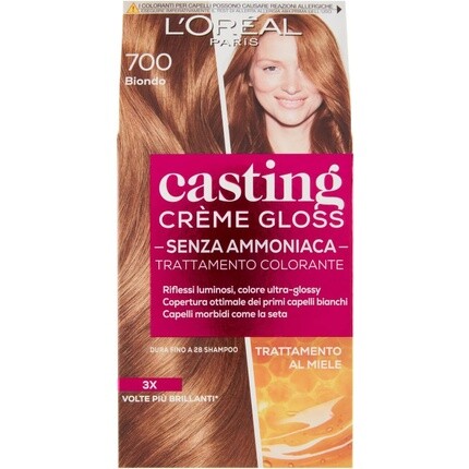 

Краска для волос Casting Creme Gloss без аммиака N700 Блондинка 1 шт., L'Oreal