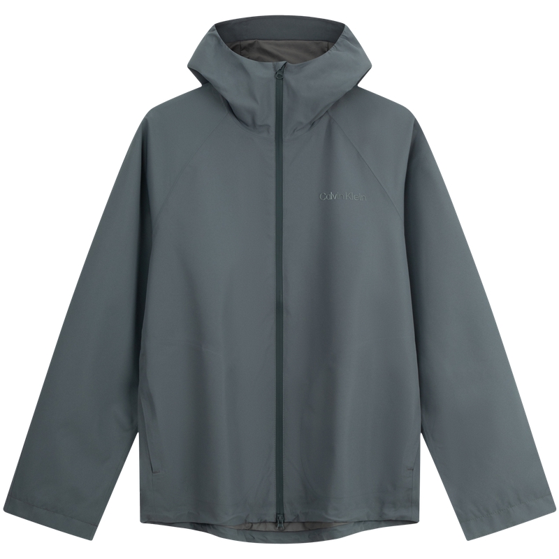 

Calvin Klein Куртка с выпуклым логотипом, PTS-Summer Cloud Gray