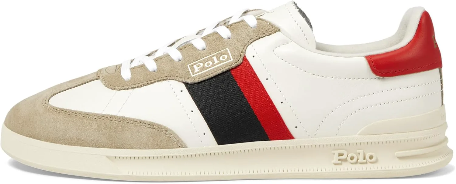 Polo Ralph Lauren Mens Heritage Aera, черный/красный — фото 4