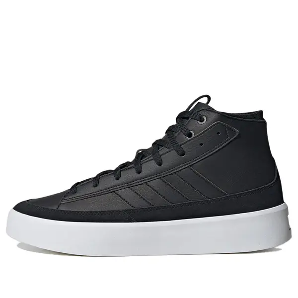 

Кроссовки znsored high 'black grey' Adidas, черный