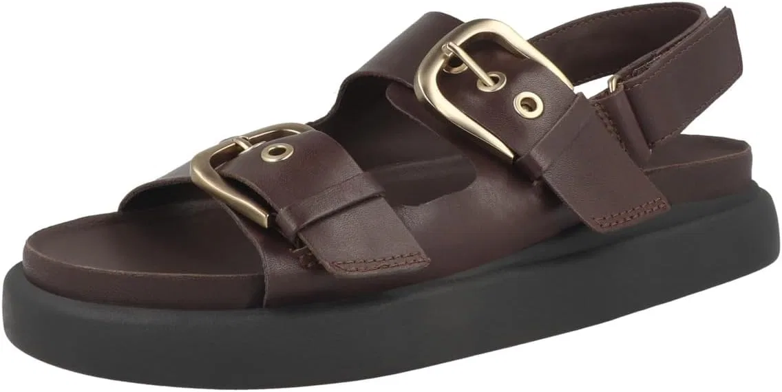 Туфли Clarks Originals Unisex Aristella BaySHOE, Dark Brown Lea — фото 4