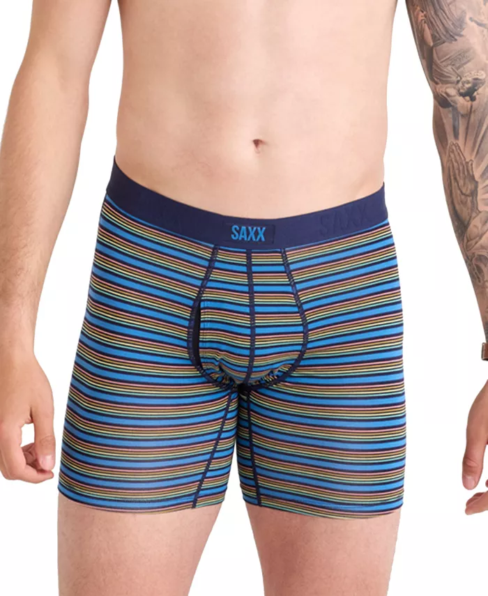 

Мужские боксеры Vibe Xtra Slim-Fit с принтом SAXX, синий