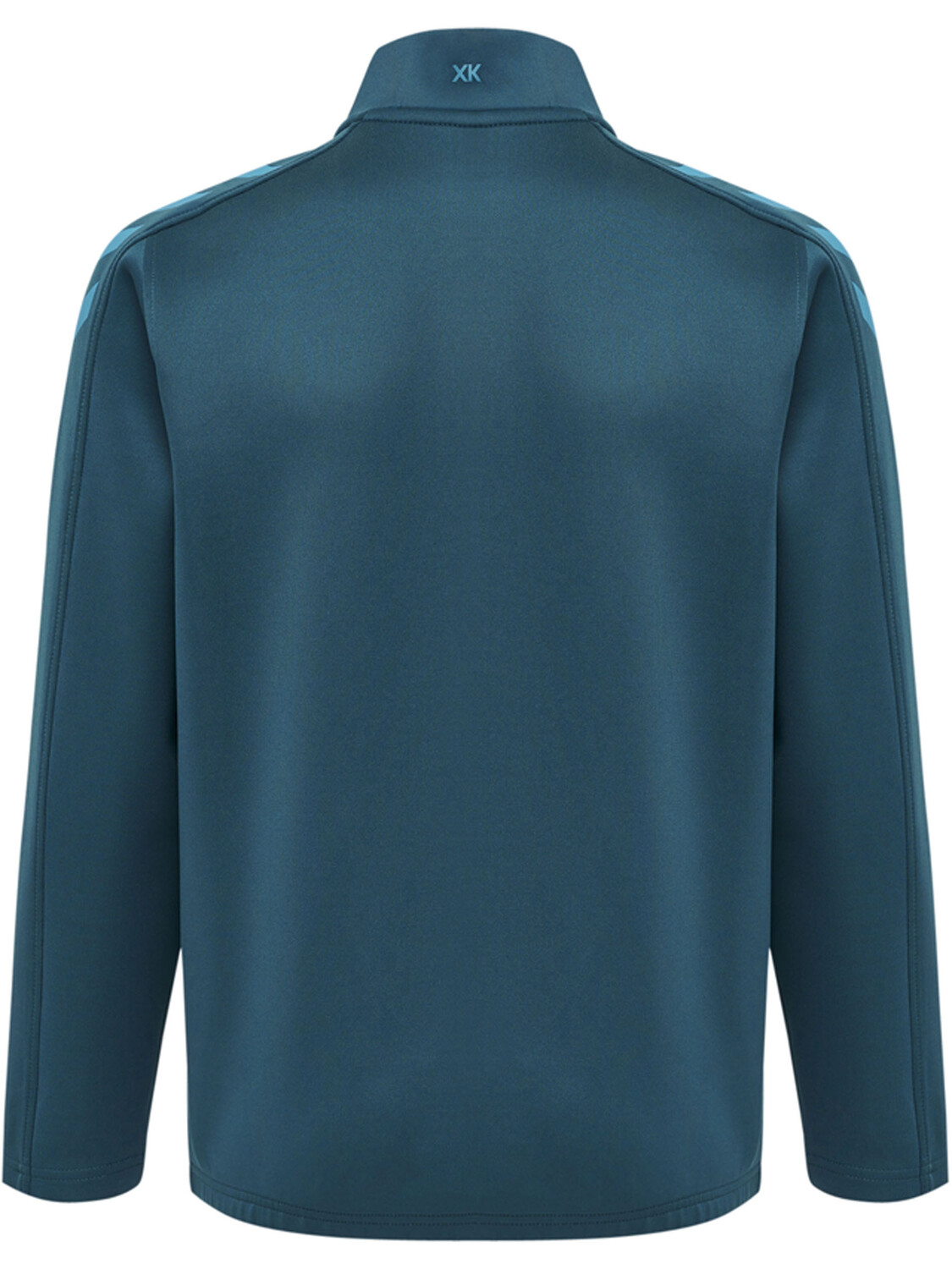 Толстовка Hummel Mit Kurzem Reißverschluss Hmlcore Xk Half Zip Poly Sweat Kids, цвет BLUE CORAL — фото 2