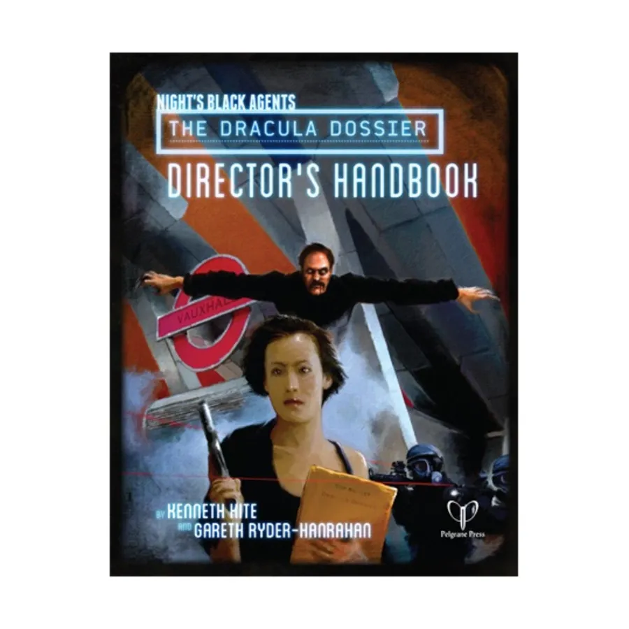 

Night's Black Agents - Dracula Dossier, Director's Handbook, Gumshoe RPGs, твердый переплет