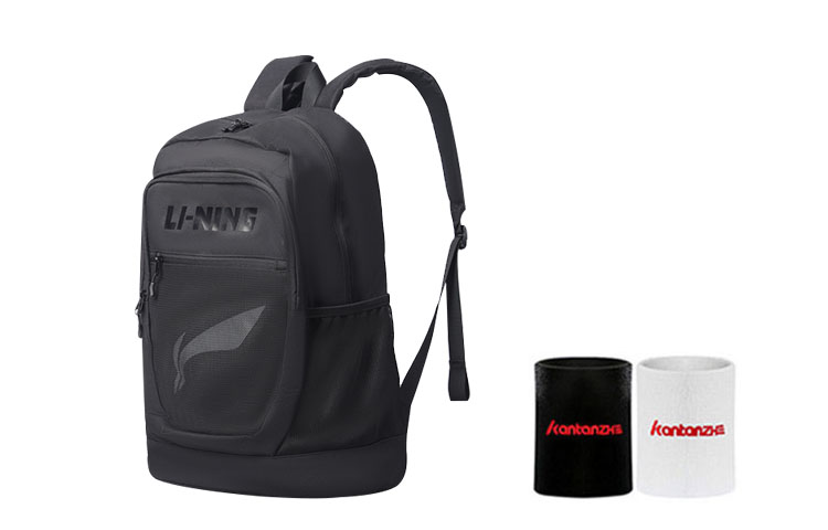 

LINING Полиамидный рюкзак унисекс черный, Black+KTZ Random Color Wrist Brace