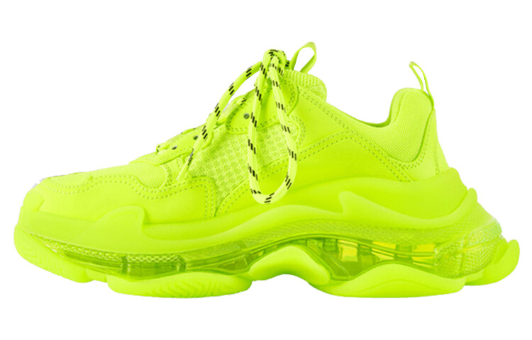 Кроссовки Balenciaga Triple S Clear Sole, желтый