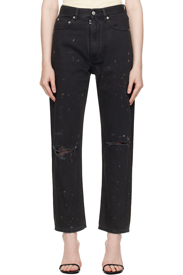 

Джинсы с пятью карманами Mm6 Maison Margiela, черный