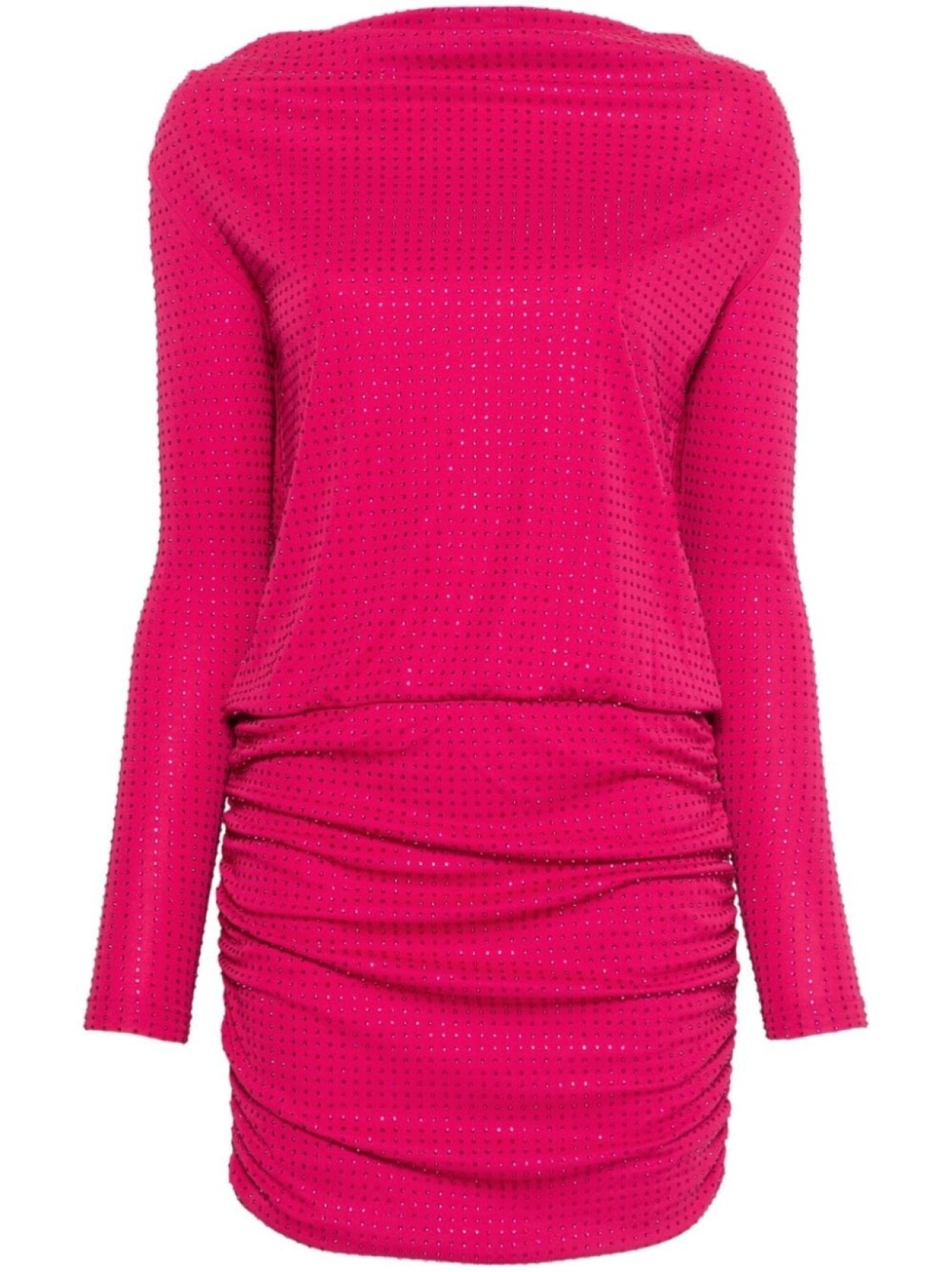 

Versace Jeans Couture мини-платье, украшенное стразами, розовый
