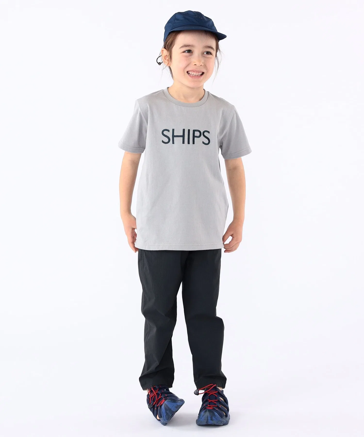 Детские брюки SHIPS KIDS из нейлона, с защитой от UV, чёрные — фото 4
