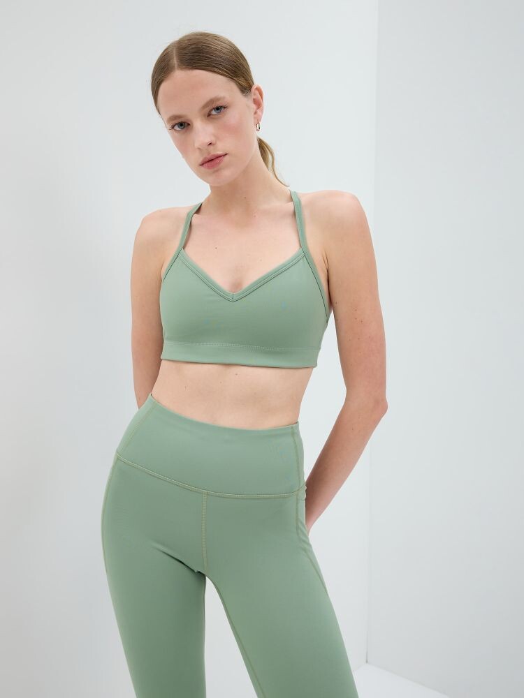 

Спортивный бюстгальтер Gap, зеленый