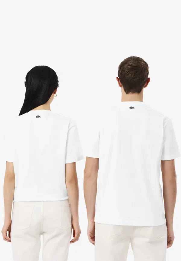 Футболка Lacoste Th0794 Gjp, белая — фото 3