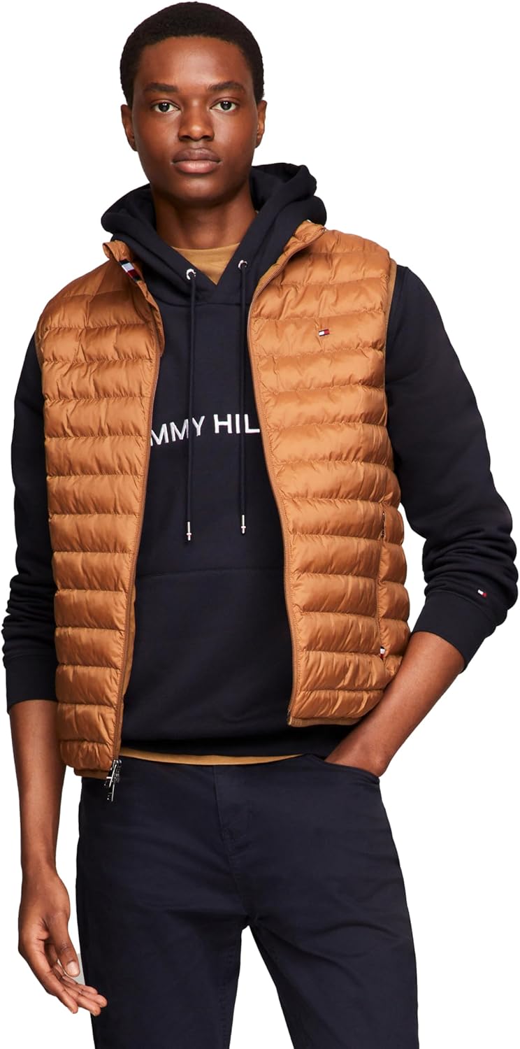 

Мужские стеганые жилеты TOMMY HILFIGER из коллекции 2025 года, Golden Rays