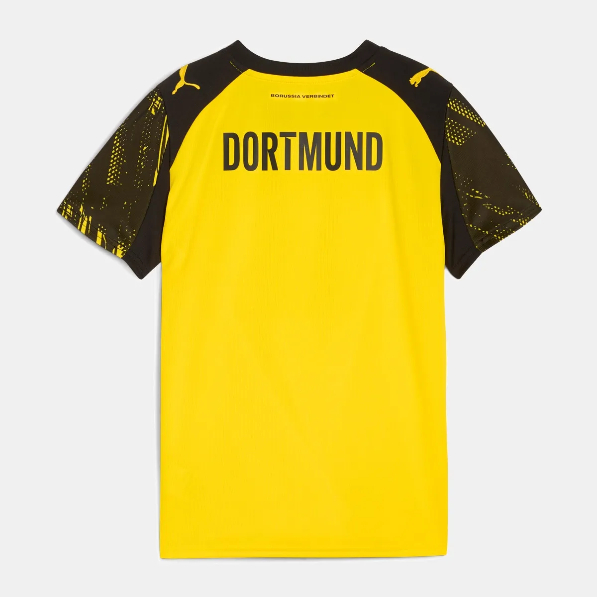 Детская футболка Borussia Dortmund домашняя форма Puma, желтый — фото 2