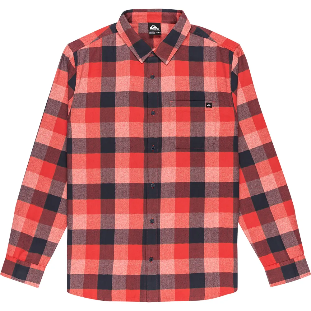 

Рубашка Quiksilver Motherfly Plaid, красный