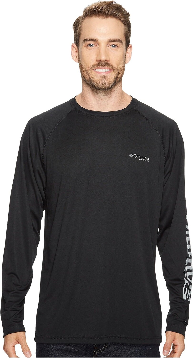 

Рубашка Terminal Tackle L/S Columbia, цвет Black/Cool Grey Logo