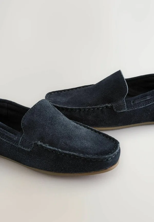 Мокасины Next, Suede Navy — фото 4