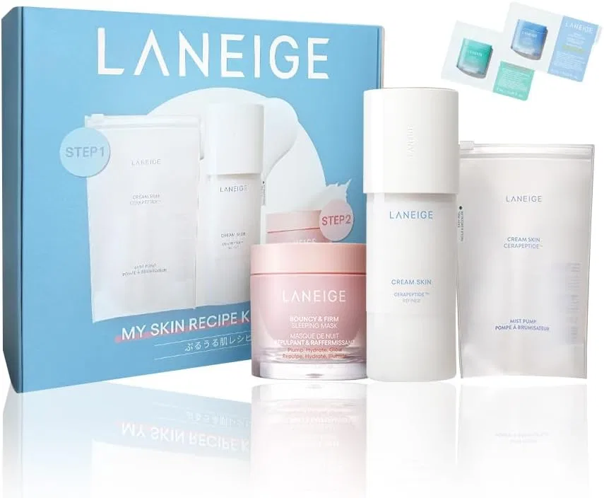 Набор средств для ухода за кожей лица LANEIGE My Skin Recipe Kit, Moist, 170 мл