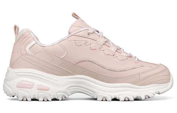 Кроссовки (WMNS) Skechers D'Lites 1.0 Low Running Shoes Light Pink, розовый — фото 2