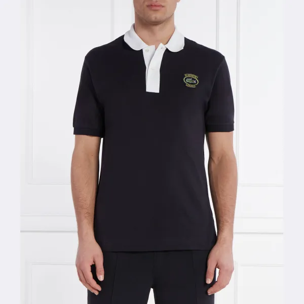 

Классическая рубашка-поло Lacoste, синий