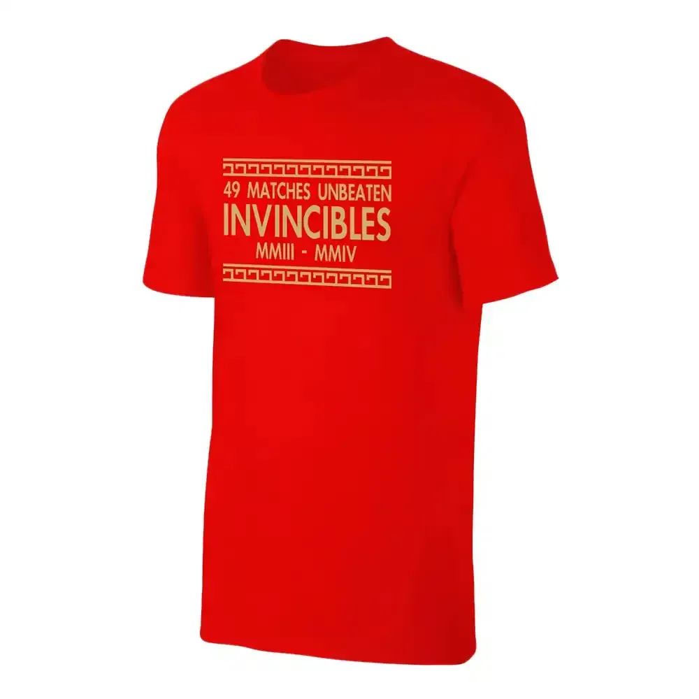 Футболка детская Invincibles 49 Unbeaten Arsenal Fc, красный — фото 3