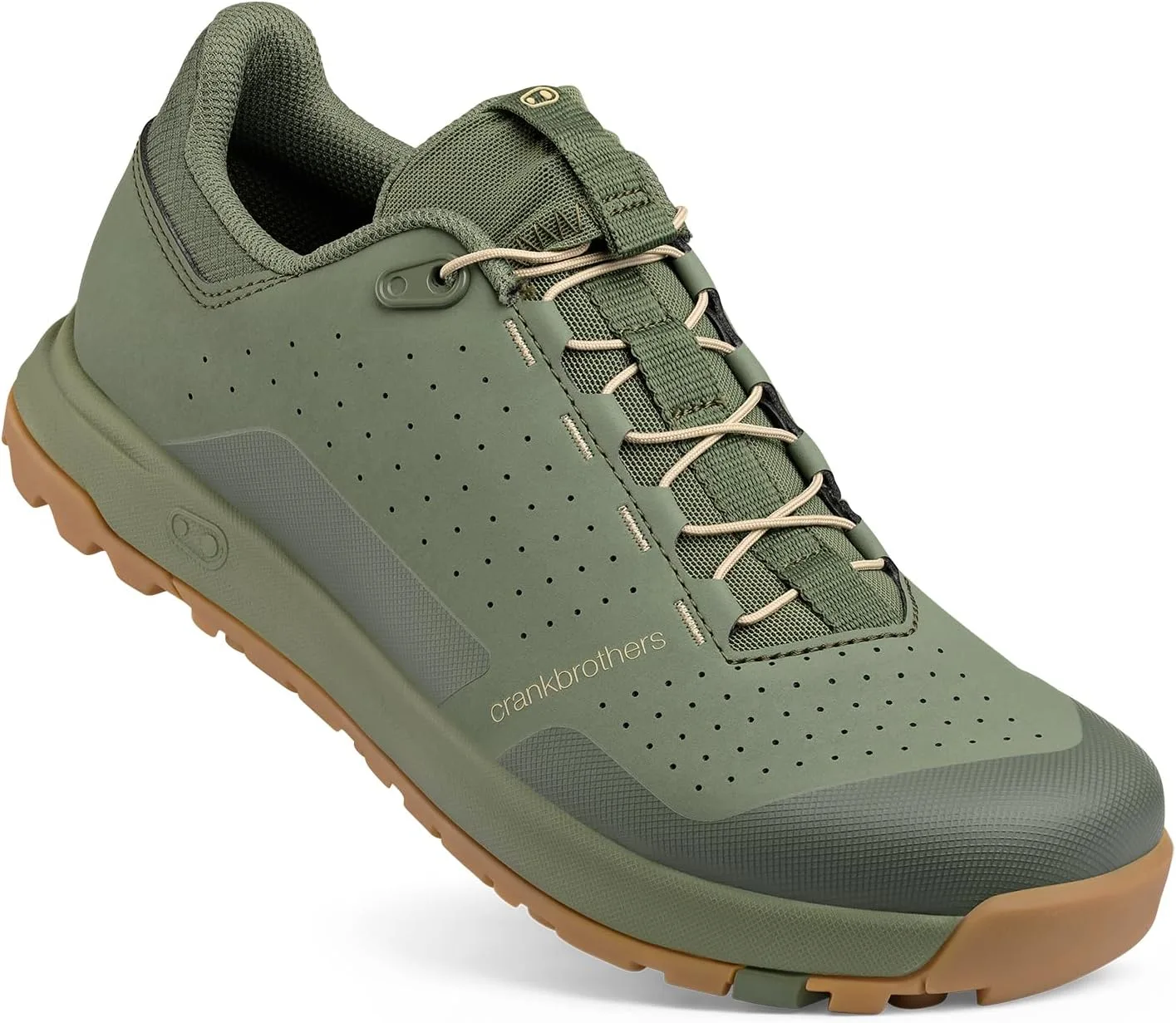 Кроссовки Crankbrothers Unisex Mallet Trail Speed Lace Trainers, зеленый