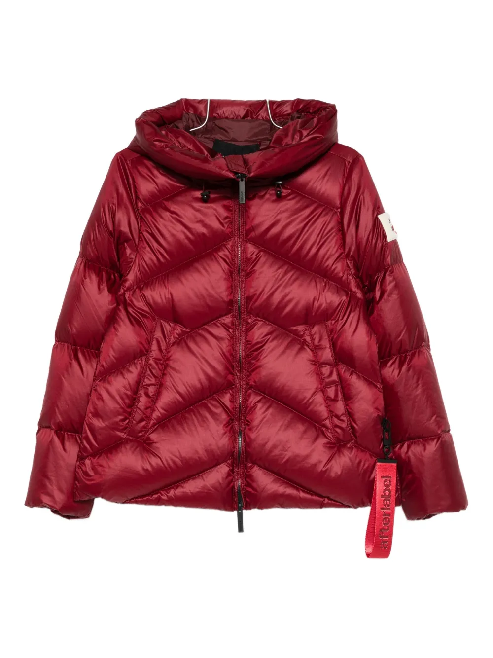 

Стёганая куртка с капюшоном Helsinki After Label, красный