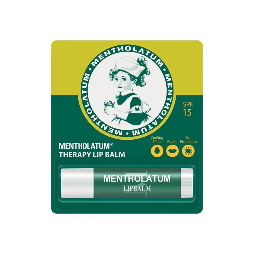 

Mentholatum Therapy Бальзам для губ SPF15 3,5 г, White