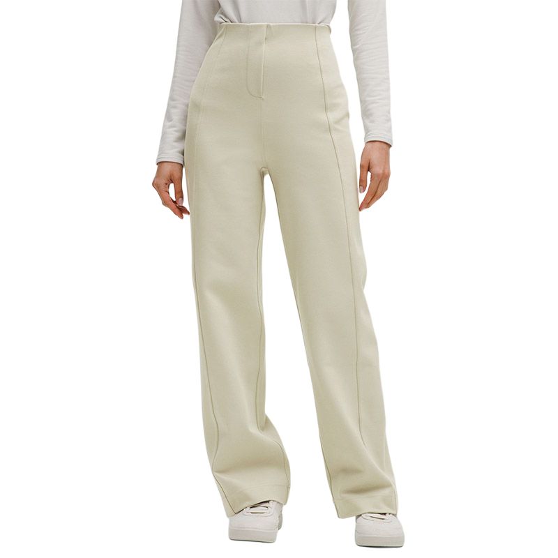 

Женские повседневные брюки Stretch Knit Lululemon, Raw Linen/Raw Flax Color