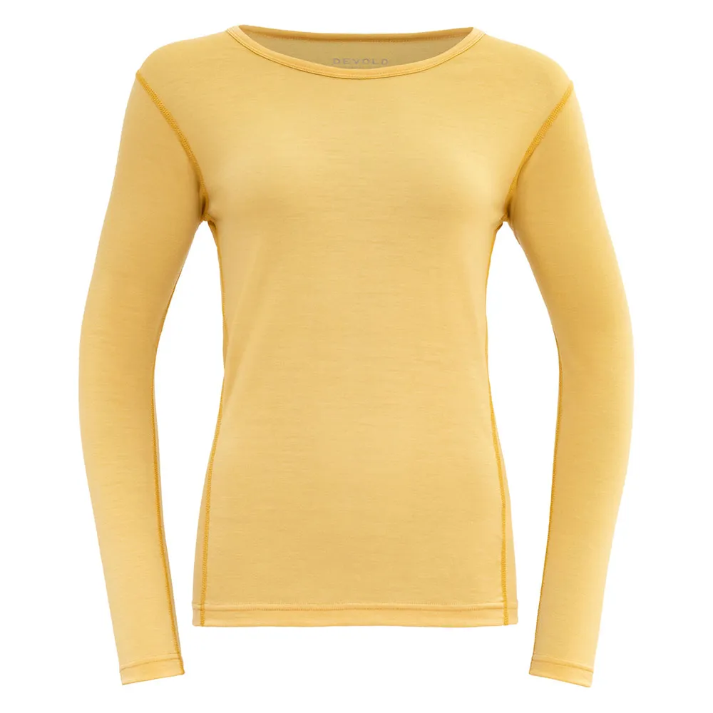 

Лонгслив DEVOLD OF NORWAY Breeze Merino 150, желтый
