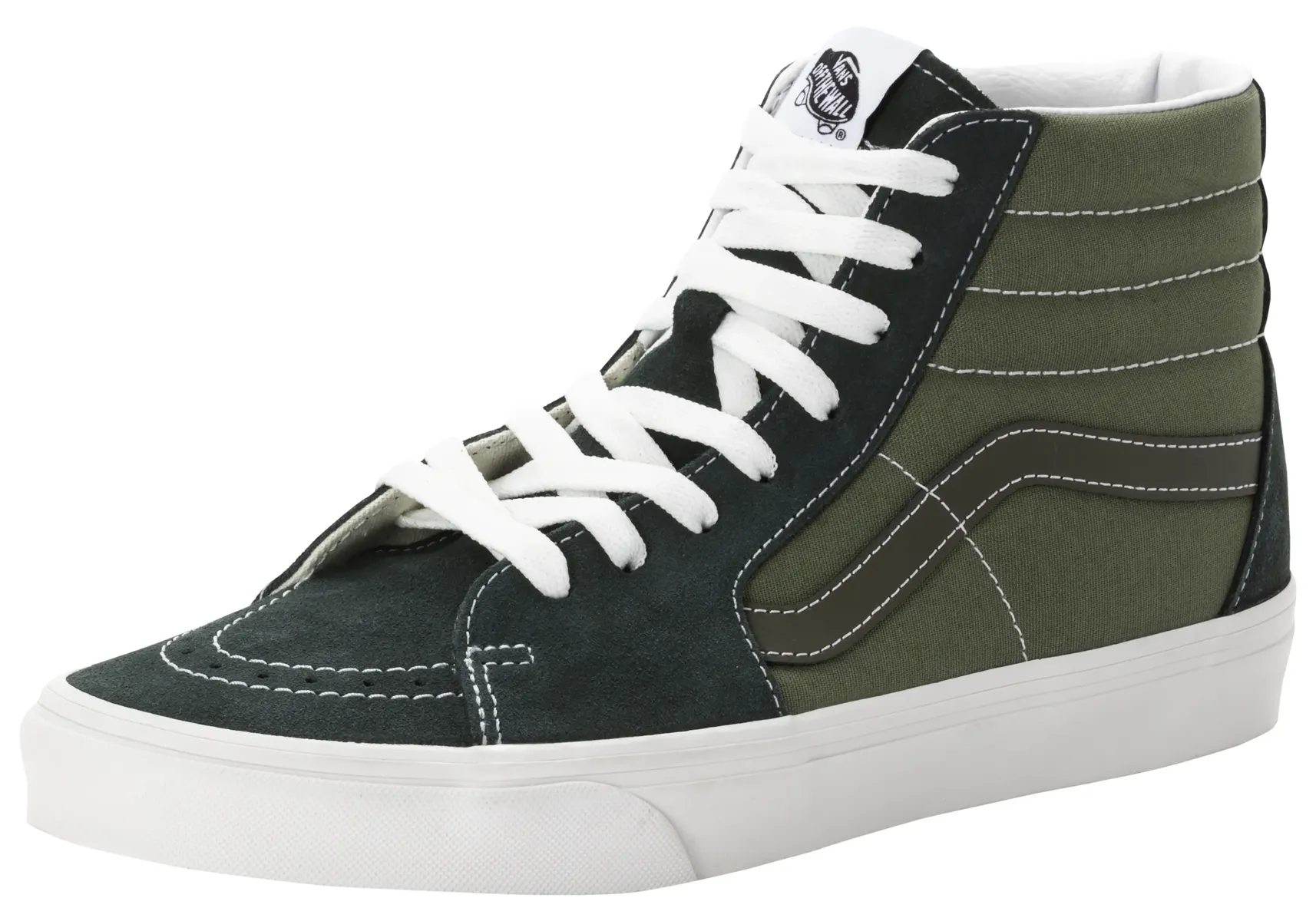 

Кроссовки Vans "SK8-Hi", зеленый