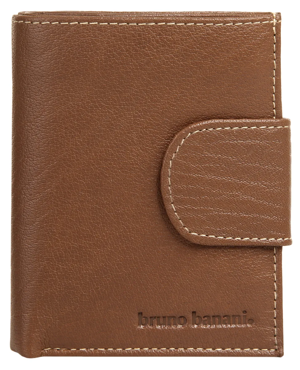 

Кошелек Bruno Banani, натуральная кожа, коричневый