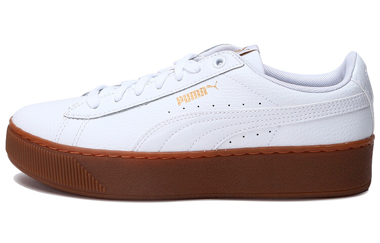 

Кроссовки Puma Vikky Skate Female, белый/темно-коричневый