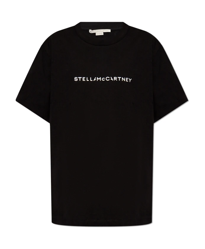 

Футболка с логотипом Stella Mccartney, черный