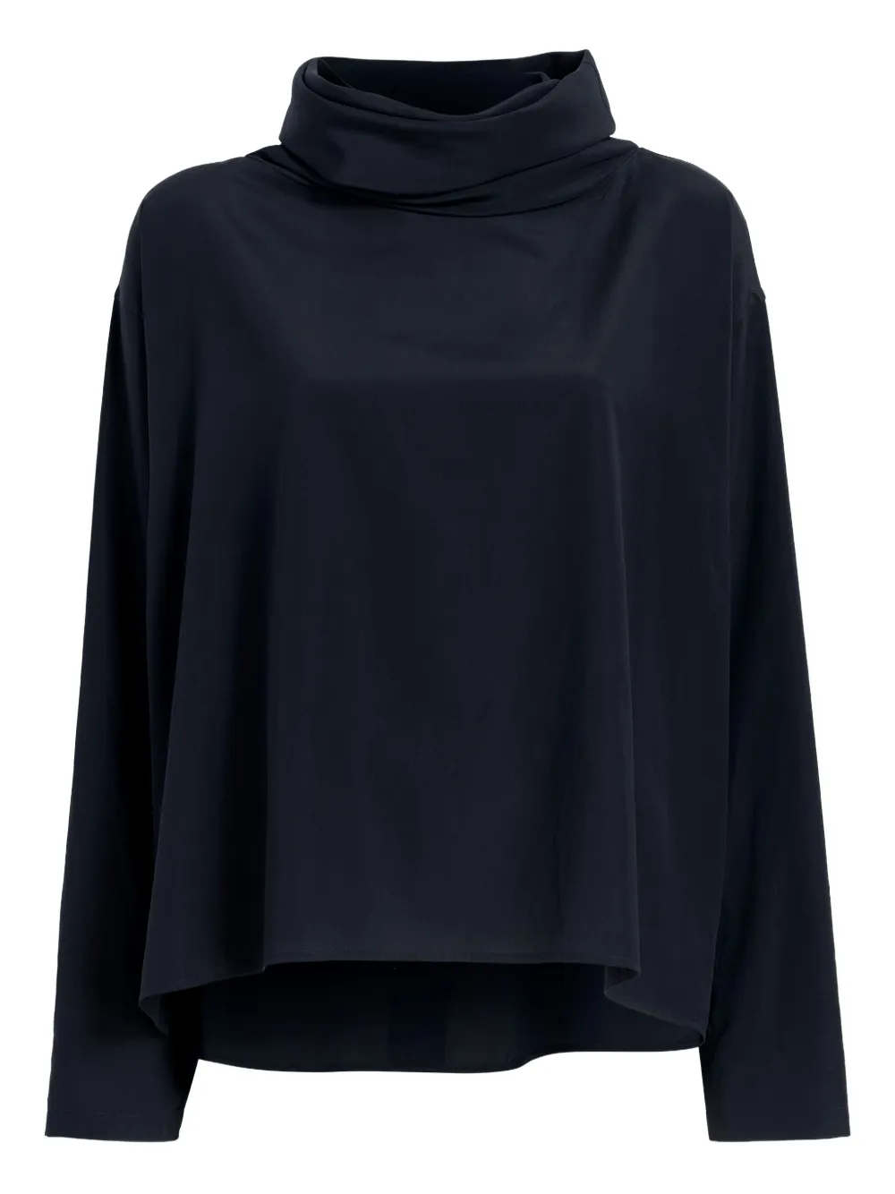 

Футболка с высоким воротником и длинными рукавами Proenza Schouler, серый