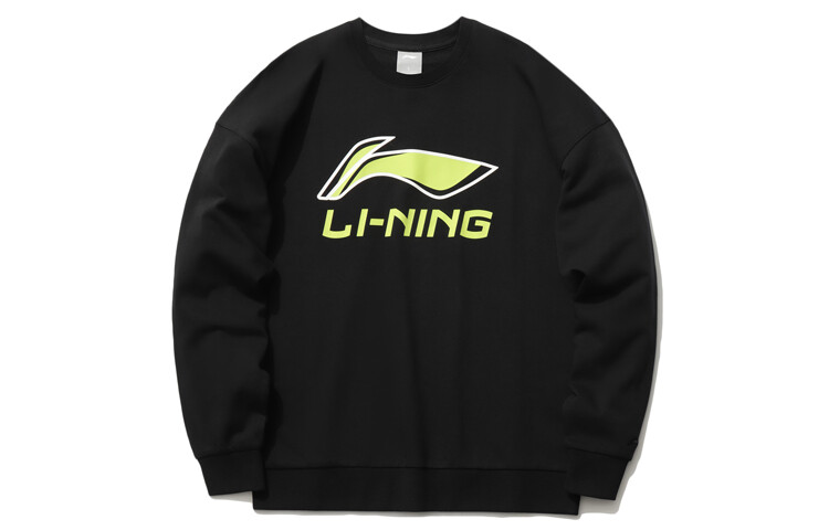 

Спортивная модная коллекция толстовка мужская черная Lining, черный