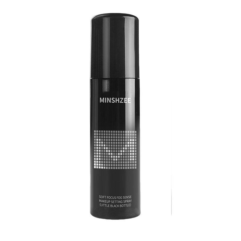 MINSHZEE Белая бутылка Black Bottle спрей для макияжа Soft Focus Mist с эффектом матирования и долговременной фиксации 100мл — фото 2