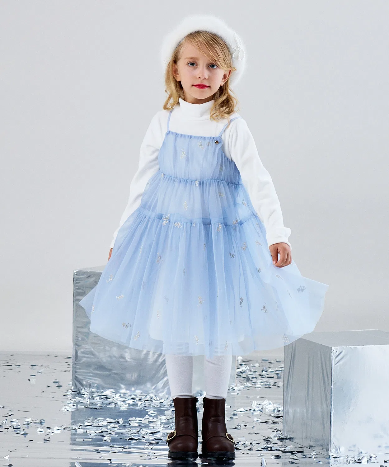 Детское платье kate spade new york kids с вышивкой