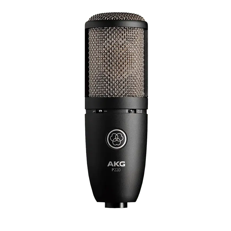 

Конденсаторный микрофон AKG P220 Large Diaphragm Cardioid Condenser Microphone